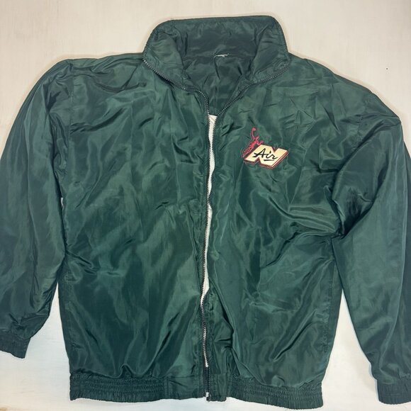 Ultra Rare Vintage 80s 90s Nike Air Jacket Windbreaker Embroidered Green - Picture 1 of 9
